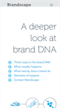 Mobile Screenshot of brandscape.fi